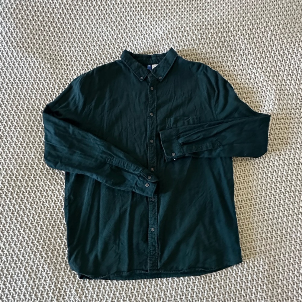 XL Green Flannel